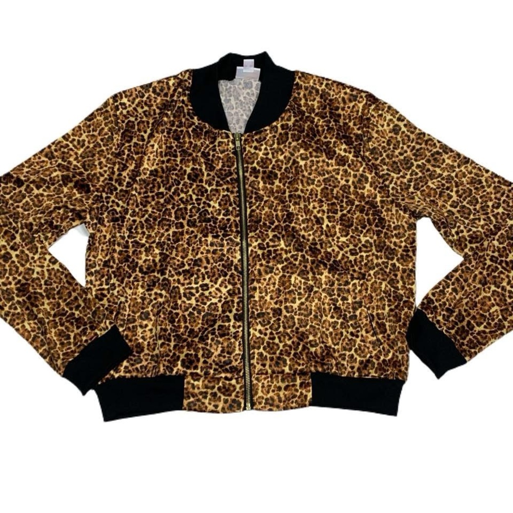 Leopard Print Women's Jacket Stevie LuLaRoe